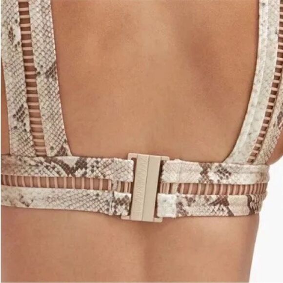 Zimmermann NWT Bellitude Ladder Bikini Top Snake
Print Size 2-4 - Picture 4 of 12